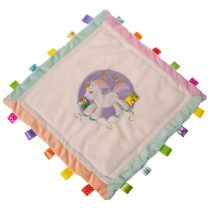 Taggies Dreamsicle Unicorn Cozy Security Blanket