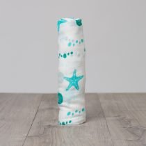 Bamboo Swaddle Blanket – Seaside