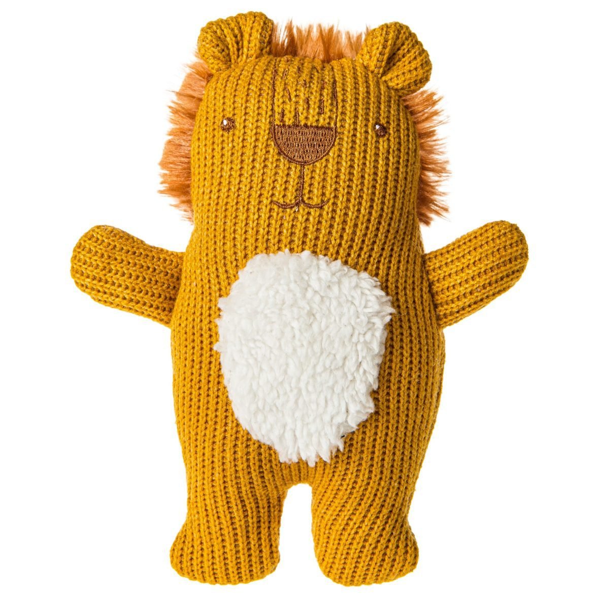 Knitted Nursery Lion Rattle